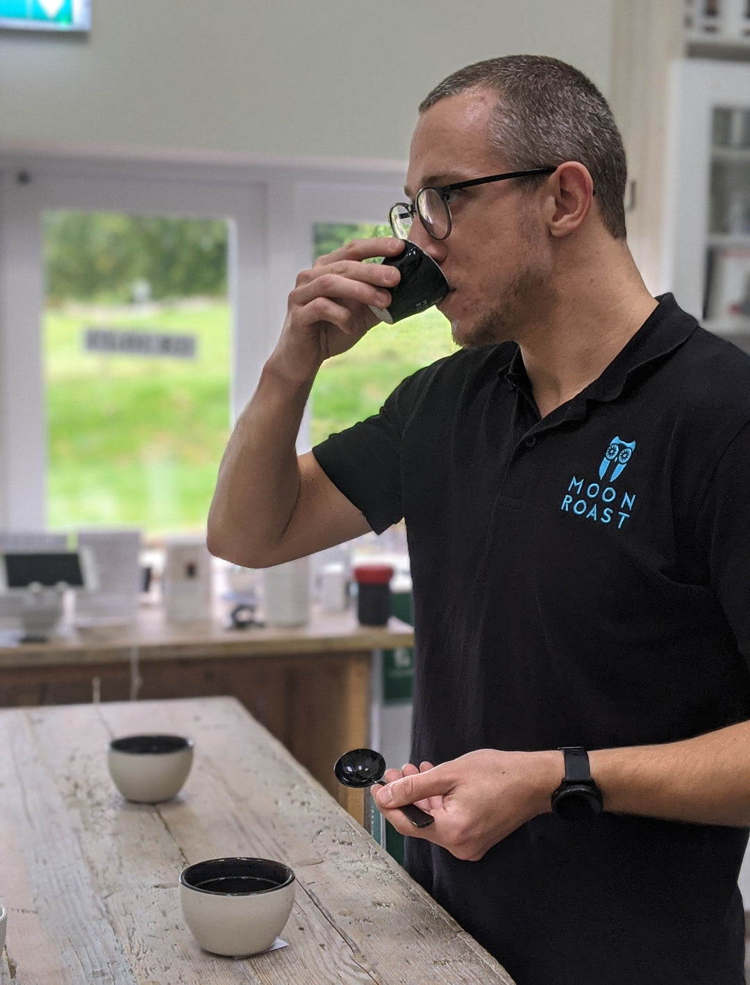 A day in the life of a roaster at Moon Roast